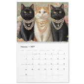 Posh Catカレンダー2025 Cat カレンダー (2月 2027)