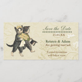 Posh Cats Wedding Save the Date セーブザデート