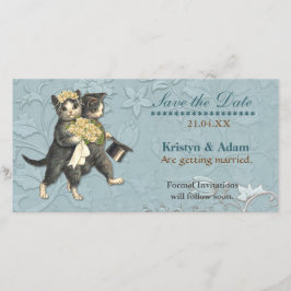 Posh Cats Wedding Save the Date セーブザデート