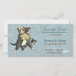 Posh Cats Wedding Save the Date セーブザデート
