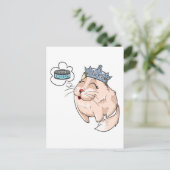 Posh Kitty Dreaming of Caviar ポストカード (スタンド正面)