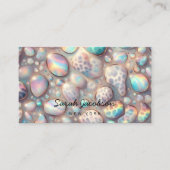 Posh Luxury Opal Iridescent Style 名刺 (正面)