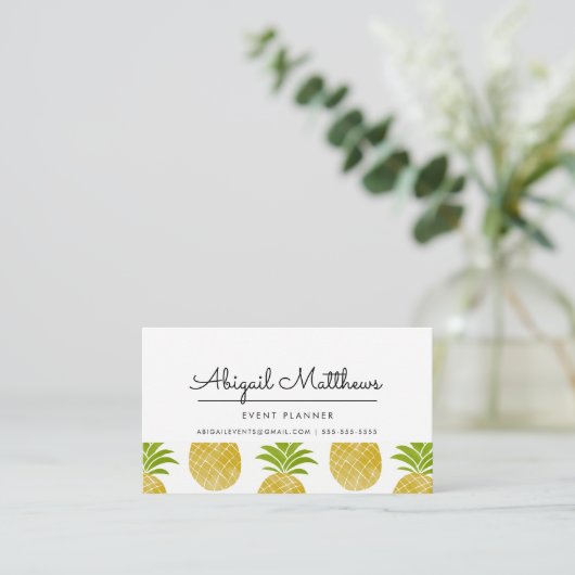 Posh Pineapple名刺 名刺 (スタンド正面)