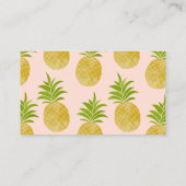 Posh Pineapple名刺 名刺 (裏面)