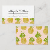 Posh Pineapple名刺 名刺 (正面/裏面)
