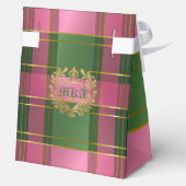 Posh Plaid Pink and Green  フェイバーボックス (裏面)