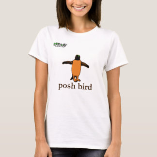 poshbird (茶色のペンギン) tシャツ