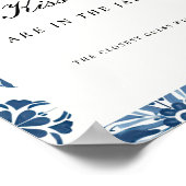 Posiano推測キスブライダルシャワー記号 ポスター (角)