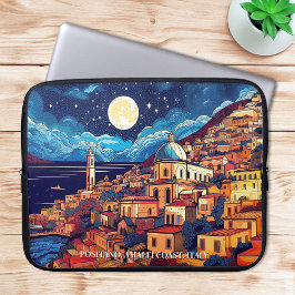 Posiano Amalfi絵を描 Coast Italy Art Travelの ラップトップスリーブ