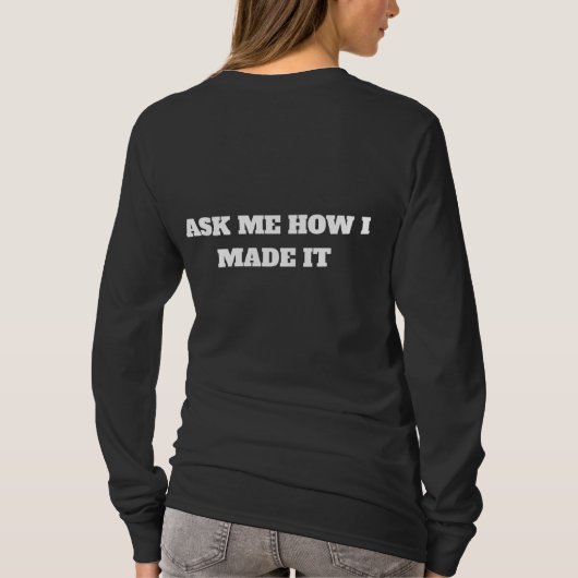 POSIBILITIES Tシャツ (裏面)