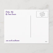 Positanoのイタリアのクリスマスの郵便はがき シーズンポストカード (裏面)