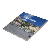 Positanoのビーチ タイル (側面)