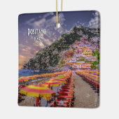 Positanoアマルフィヨーロッパ旅行記念品の写真 セラミックオーナメント (左)