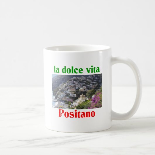 Positanoイタリア コーヒーマグカップ (右)