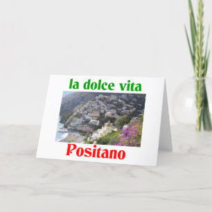 Positanoイタリア シーズンカード