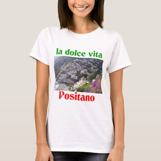 Positanoイタリア Tシャツ (正面)