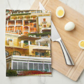 Positano、イタリア キッチンタオル (四つ折り)