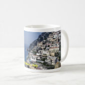 Positano、イタリア コーヒーマグカップ (正面右)