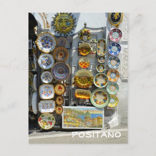 Positano、イタリア ポストカード (正面)
