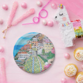 Positano -カスタムな紙皿7つ ペーパープレート (パーティー)