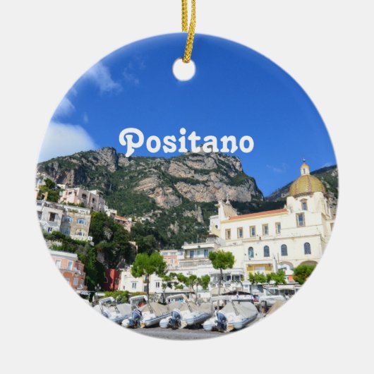 Positano セラミックオーナメント (正面)
