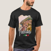 Positano Amalfi Coast 1 Tシャツ (正面)