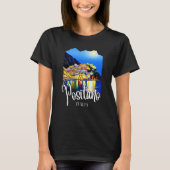Positano Amalfi Coast At Night Tシャツ (正面)