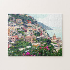 Positano Amalfi Coast Italy beautiful Italian view ジグソーパズル