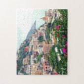 Positano Amalfi Coast Italy beautiful Italian view ジグソーパズル (縦)