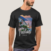 Positano Amalfi Coast Tシャツ (正面)