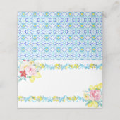 Positano Amalfi Mediterranean Wedding プレイスカード (外部開封)