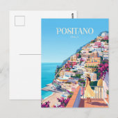 POSITANO ITALY ポストカード (正面/裏面)