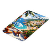 Positano Italy マグネット (左側)