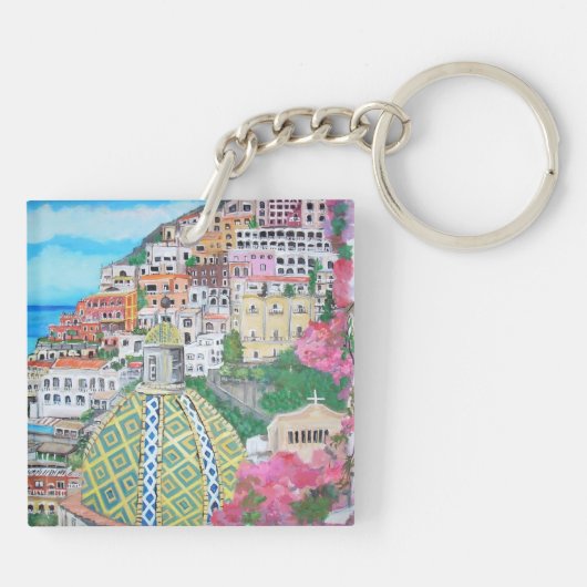 Positano、Keychain キーホルダー (裏面)