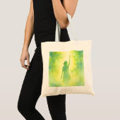Positive Affirmation inspirational quote Tote bag  トートバッグ (正面(商品))