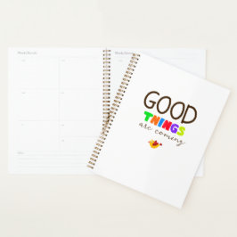 Positive Affirmation Personalized Planner プランナー手帳
