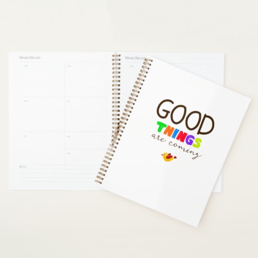Positive Affirmation Personalized Planner プランナー手帳 (ディスプレー)