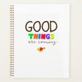 Positive Affirmation Personalized Planner プランナー手帳 (正面)