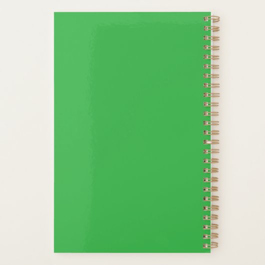Positive Affirmation Personalized Planner プランナー手帳 (裏面)