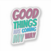Positive Affirmation Sticker  シール (正面)