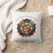 Positive Affirmation Throw Pillow One Step クッション (ブランケット)