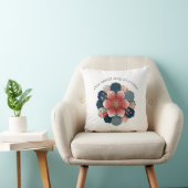 Positive Affirmation Throw Pillow One Step  クッション (椅子)