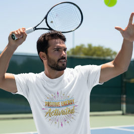 Positive Energy Activated Graphic Men's T-Shirt Tシャツ