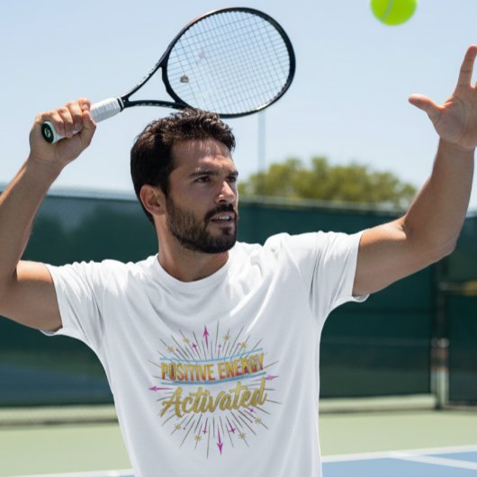 Positive Energy Activated Graphic Men's T-Shirt Tシャツ