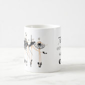 Positive Energy Coffee Mug for Work and Study  コーヒーマグカップ (中央)