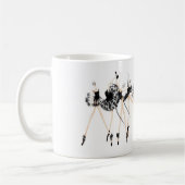 Positive Energy Coffee Mug for Work and Study  コーヒーマグカップ (左)