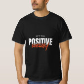 Positive Energy Estd 1989 Logo Tシャツ (正面)