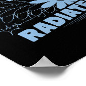 Positive, Energy Radiates Positive Quote Inspirati ポスター (角)