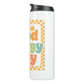 Positive "Good Energy Only" Checkered Frame タンブラー (回転右)