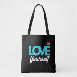 Positive Message Tote Bag – Self Care Gift Bag トートバッグ
